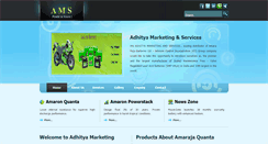 Desktop Screenshot of adhityamarketing.com